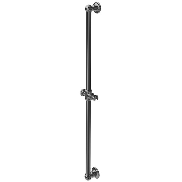 Newport Brass Slide Bar With Hand Shower Set in Flat Black 294-1-56 - main